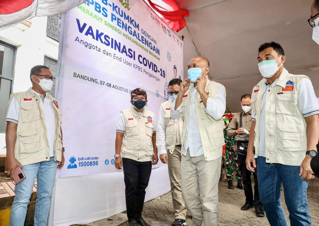 LPDB-KUMKM Gelar Vaksinasi 1000 Peserta