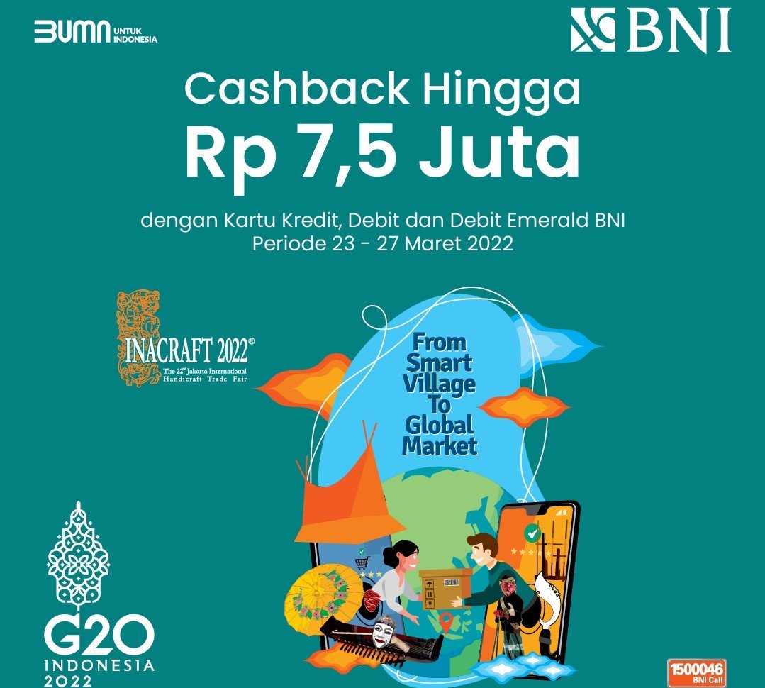 TapCash BNI Edisi INACRAFT