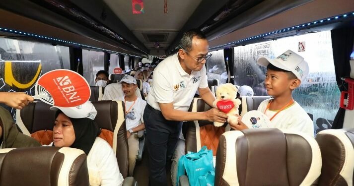 BNI Ikut Meriahkan Mudik Bersama BUMN 2023