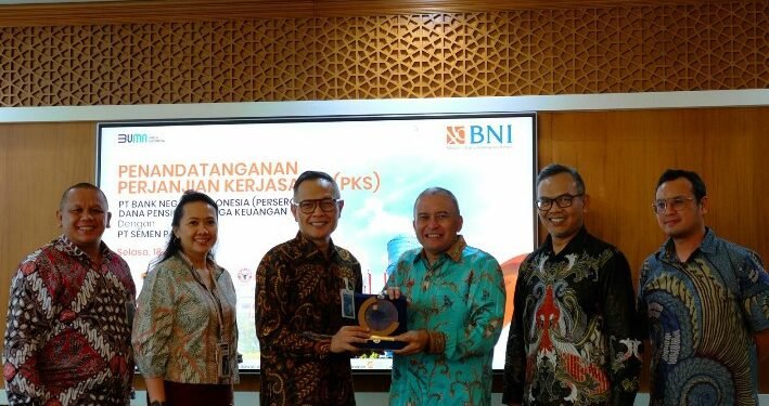 Kuasai 21% Industri, DPLK BNI Gandeng Semen Padang