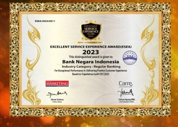BNI Raih Predikat Best Customer Experience