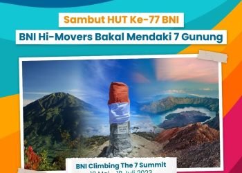 BNI Gelar Giat Olahraga Golf, Bersepeda Hingga Daki 7 Gunung