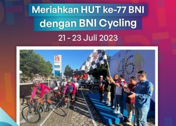 Komunitas 46Cyclist Gelar BNI Bike Challenge 460K