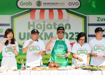 MenKopUKM Dukung Grab Tingkatkan UMKM Kuliner Go Digital dan Naik Kelas