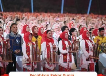 Pecahkan Rekor Dunia, BNI Dukung Pagelaran Angklung Terbesar di Dunia