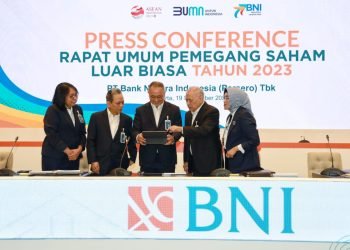 RUPS-LB BNI Setujui Stock Split Rasio 1:2