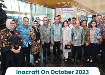 Inacraft On October 2023, Dua UMKM Binaan BNI Xpora Dikunjungi Presiden*