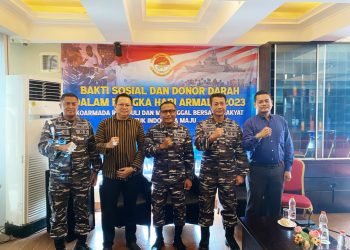 Lanal Cilacap dan Hotel Dafam Cilacap Adakan Kegiatan Donor Darah