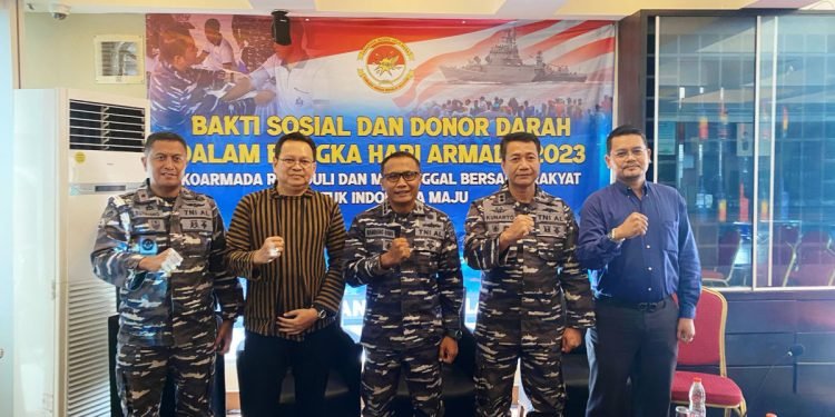 Lanal Cilacap dan Hotel Dafam Cilacap Adakan Kegiatan Donor Darah