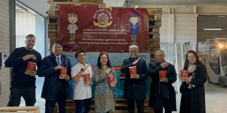 BNI Sukses Bawa UMKM Sidoarjo Ekspor Keripik Singkong ke Belanda