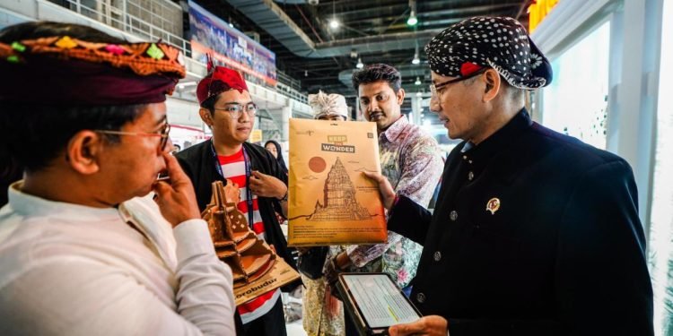 Kejar Target Wisman 2024, Menparekraf Hadiri “SATTE” Bursa Pariwisata Terbesar India