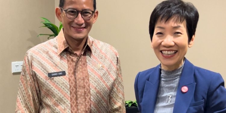 Menparekraf Jajaki Kolaborasi Gelar Konser Musik Skala Dunia dengan Pemerintah Singapura