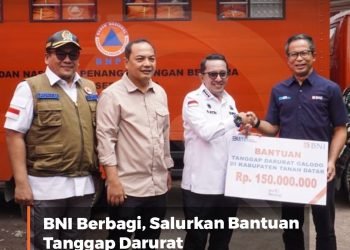BNI Kembali Berikan Bantuan untuk Korban Bencana Alam Sumbar