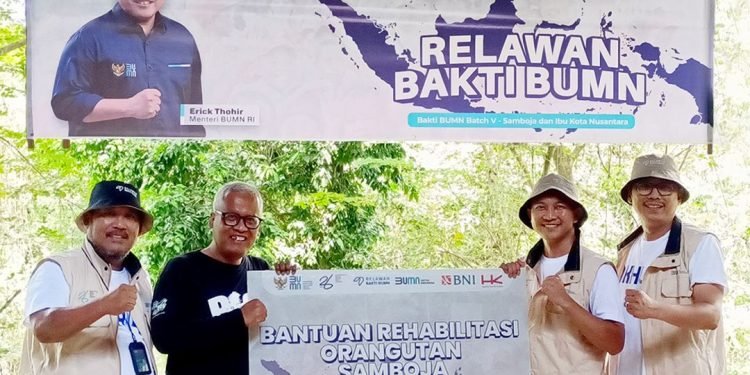 BNI Dukung Relawan Bakti BUMN ke Samboja dan IKN