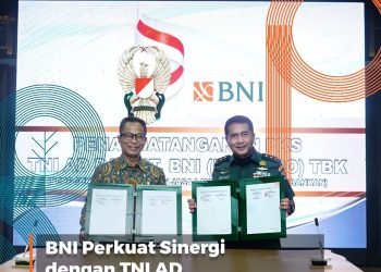 BNI Perkuat Sinergi dengan TNI AD Melalui Penyediaan Layanan Keuangan Terintegras