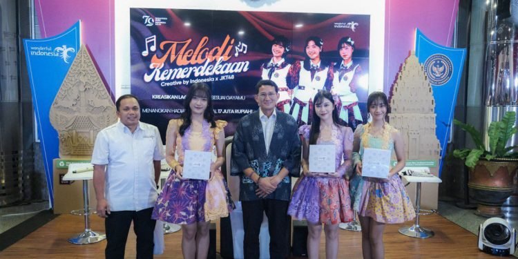 Kemenparekraf Gandeng JKT48 Sukseskan Melodi Kemerdekaan 2024