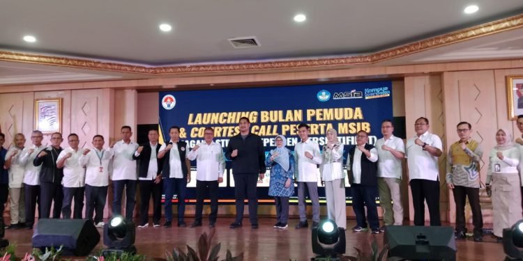 Launching Bulan Pemuda dan Courtesy Call Peserta MSIB