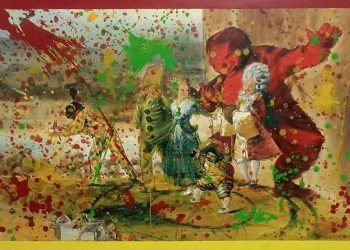 Lost Boy In Wonderland, Jejak-jejak Sejarah dalam Karya Lukis Aleksander Chris