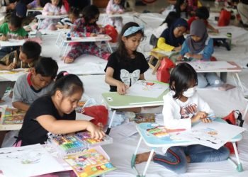 Vasaka Hotel Jakarta Kembali Menggelar Lomba Mewarnai