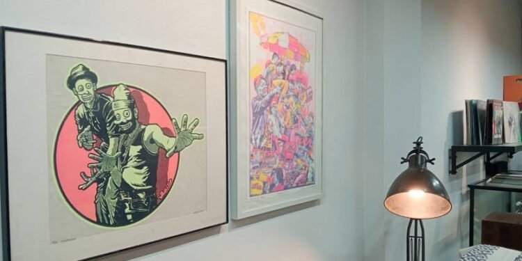 40 Seniman Tampilkan Karya dengan Teknik Sablon