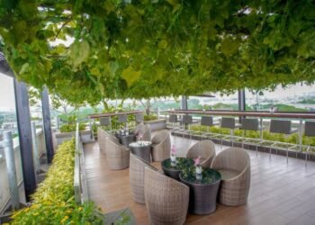 Sky Lounge 360 Derajat di Vasaka Hotel Jakarta