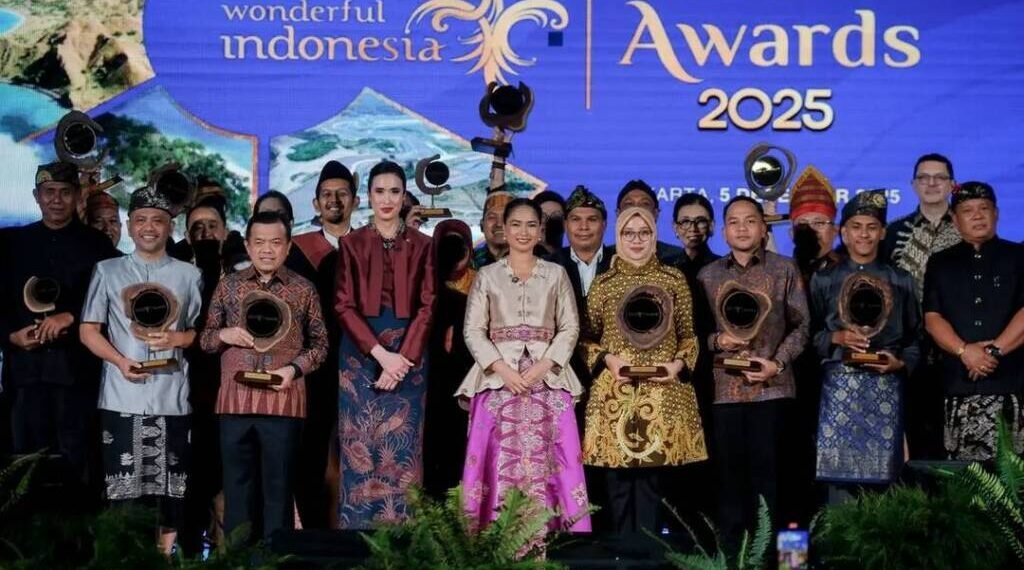Wonderful Indonesia Awards 2025, Tegaskan Komitmen Bangun Pariwisata Berkelanjutan