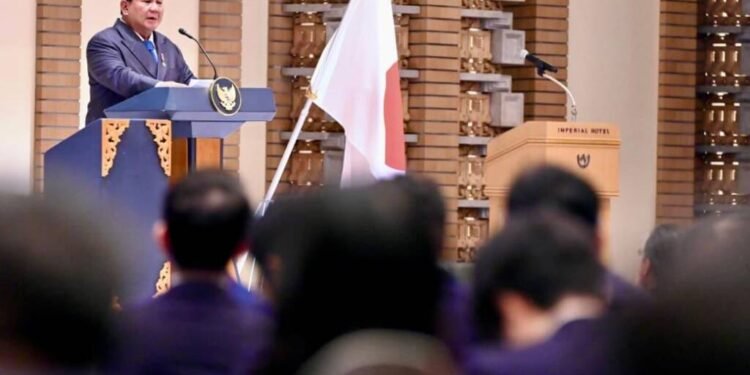 Dari Tokyo, Prabowo Dorong Energi Hijau dan Hilirisasi Industri