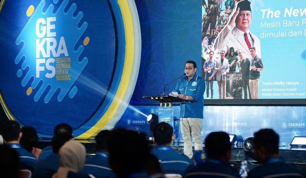 Menteri Ekraf: GEKRAFS Jadi Mitra Strategis Perkuat Ekonomi Kreatif Nasional