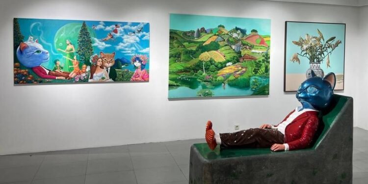 Jejak Lanskap dalam Kanvas: Refleksi Alam dalam Pameran Living Eden