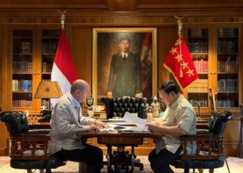 Prabowo Bahas Hilirisasi dan Investasi di Hambalang