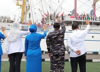 KRI Bima Suci Jadi Panggung Diplomasi Dagang, Produk UMKM Dibawa Menembus Pasar Global