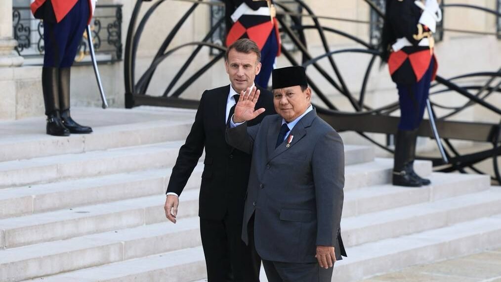 Prabowo Bertemu Macron di Paris, Bahas Pertahanan hingga Ekonomi Kreatif
