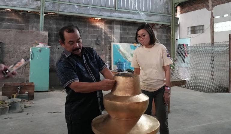 Sentuhan Maestro Lokal di Mahkota Borobudur