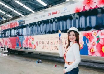 Kolaborasi Ekraf, KAI dan Erika Richardo, Rayakan Hari Kartini Lewat Seni di Kereta