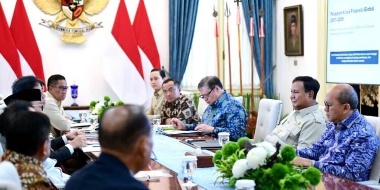 Prabowo Bahas Stabilitas Ekonomi Nasional Bersama Sejumlah Tokoh Ekonomi
