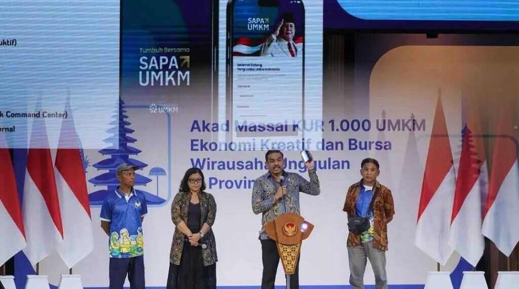 Pemerintah Perkuat Pembiayaan dan Digitalisasi 1.000 UMKM Kreatif di Bali