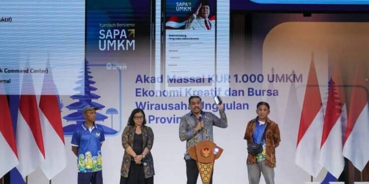 Pemerintah Perkuat Pembiayaan dan Digitalisasi 1.000 UMKM Kreatif di Bali
