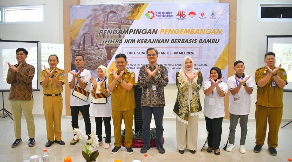 Kemenperin Perkuat Industri Kerajinan Bambu untuk Dorong Ekonomi Daerah