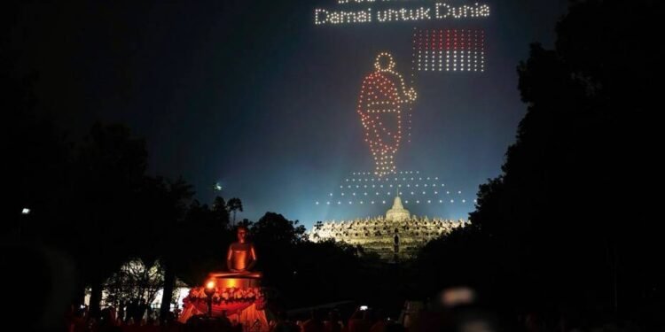 Waisak di Borobudur Jadi Ruang Persatuan, Soroti Pesan Damai dalam Keberagaman