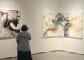Abstraksi Cat Air Agus Budiyanto dalam Pameran Oxygen