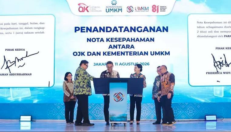 Kementerian UMKM dan OJK Perkuat Akses Pembiayaan UMKM