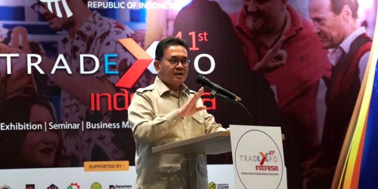 Mendag Bidik Transaksi US$17,5 Miliar di Trade Expo Indonesia 2026