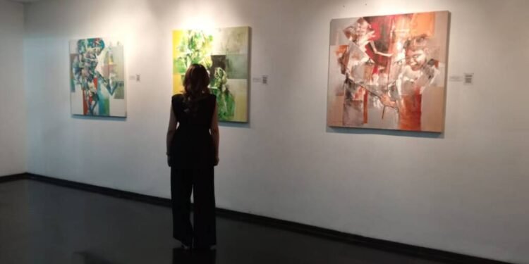 Pameran Imaginary Bodies Yosep Agus Tomo Mengajak Pengunjung Membaca Tubuh dan Dinamika Sosial