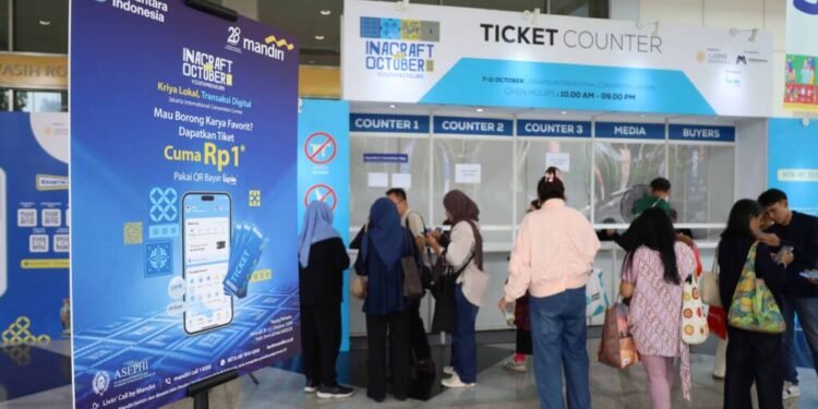 Bank Mandiri Siapkan Fasilitas Pembayaran Digital bagi Peserta INACRAFT October 2026