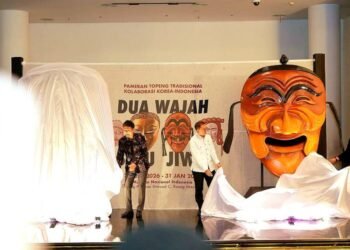 Fadli Zon Buka Pameran Topeng Indonesia-Korea di Museum Nasional