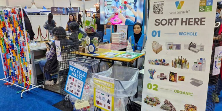 Wastehub dan ASEPHI Mengupayakan Pameran Minim Sampah